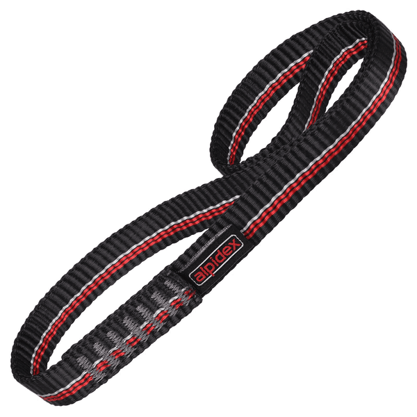 Rundschlinge schwarz-rot 30 cm