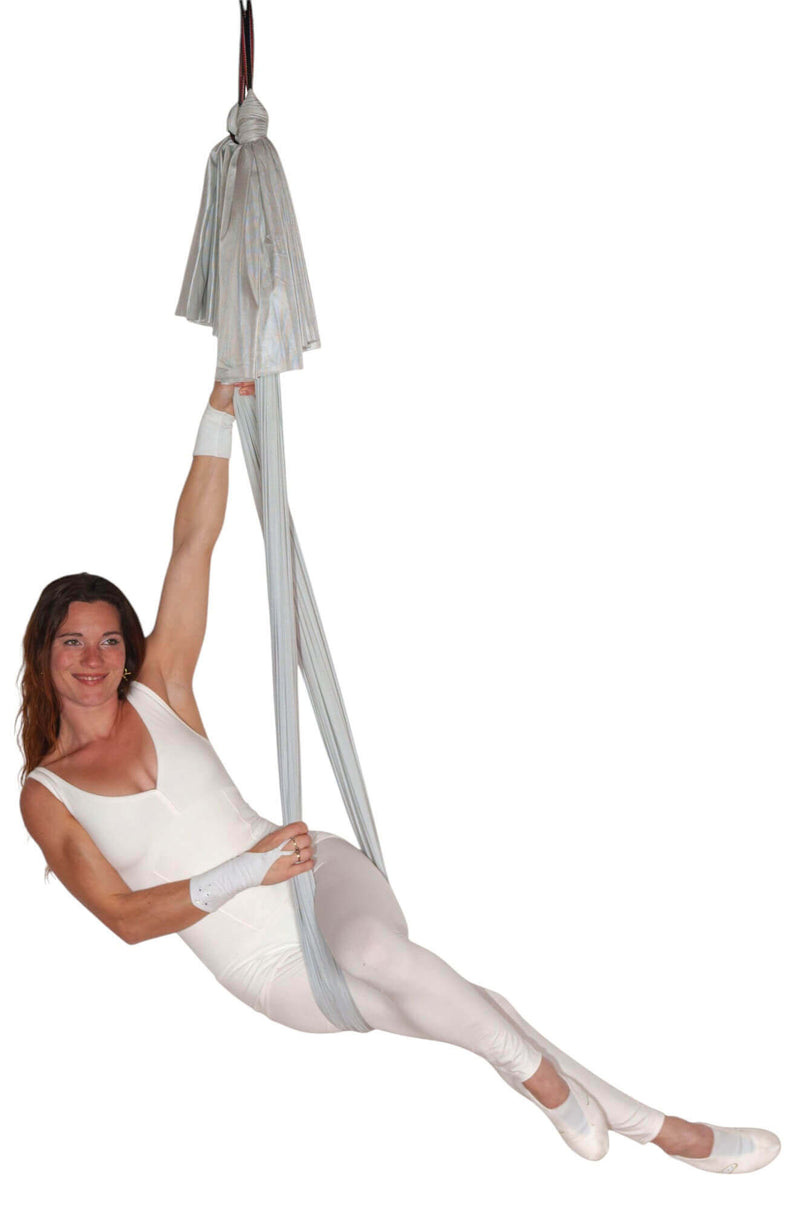Yogatuch Silber